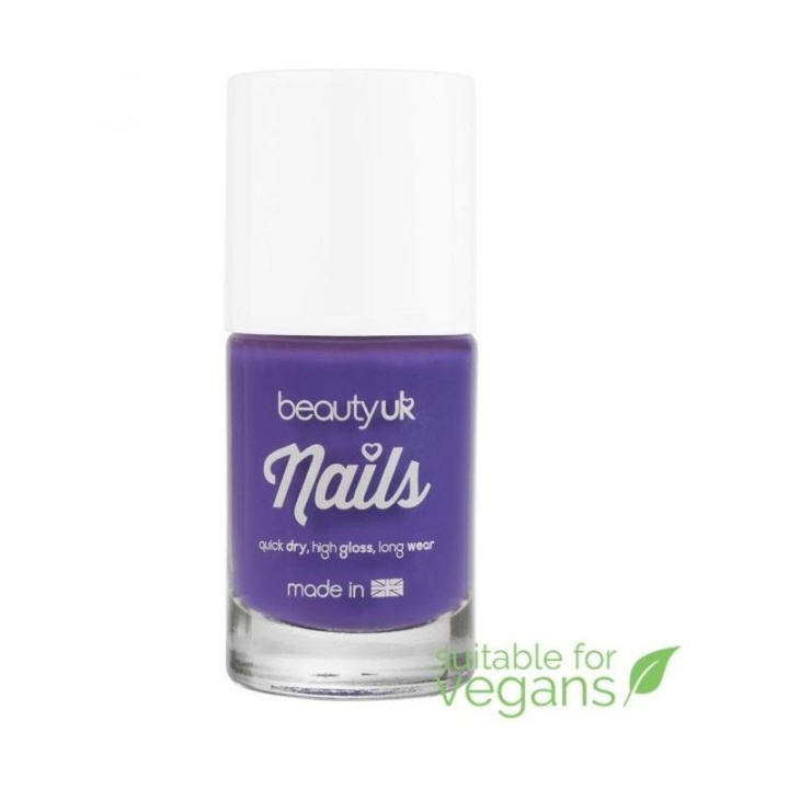 Beauty UK Nail Polish no.17 - Purple Pizazz in the group BEAUTY & HEALTH / Manicure / Pedicure / Nail polish at TP E-commerce Nordic AB (C02071)
