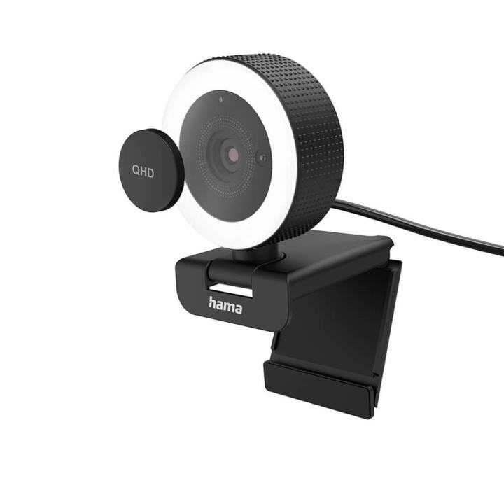 Hama Webcam C-800 Pro Ring Light in the group COMPUTERS & PERIPHERALS / Computer accessories / Web cameras at TP E-commerce Nordic AB (C02185)