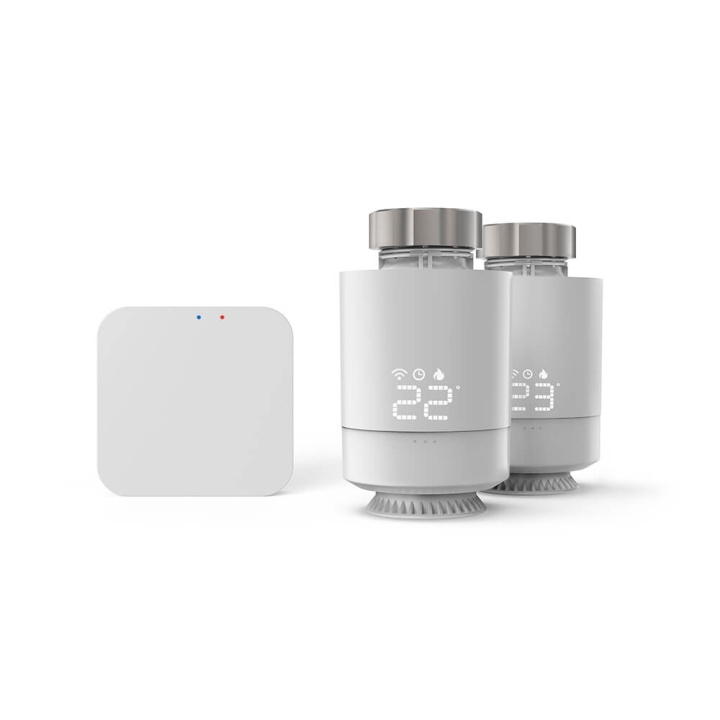 Hama WiFi Smart Radiator Thermostat 2-pack Central Control in the group HOME, HOUSEHOLD & GARDEN / Smart home / Smart home systems at TP E-commerce Nordic AB (C02194)