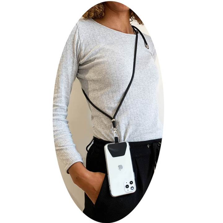 Onsala Neck Strap Universal Black in the group SMARTPHONE & TABLETS / Other accessories / Other at TP E-commerce Nordic AB (C02241)