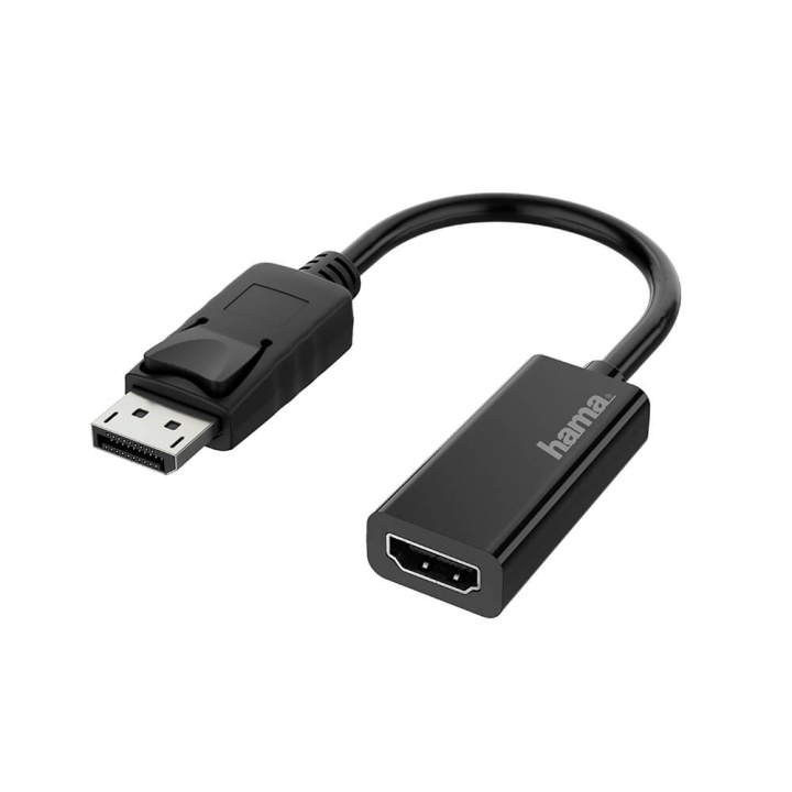 Hama Adapter Multimedia DisplayPort-HDMI 4K in the group COMPUTERS & PERIPHERALS / Computer cables / DisplayPort / Adapters at TP E-commerce Nordic AB (C02260)