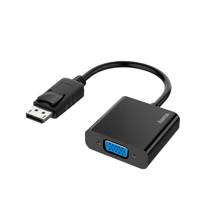 Hama Adapter Multimedia DisplayPort-VGA Full-HD 1080p in the group COMPUTERS & PERIPHERALS / Computer cables / DisplayPort / Adapters at TP E-commerce Nordic AB (C02262)
