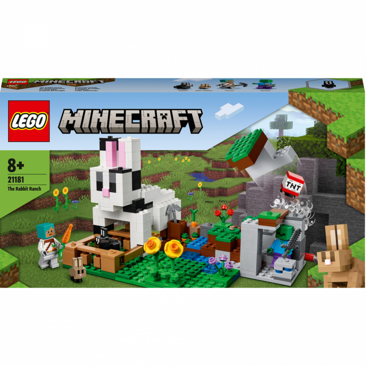 Lego Minecraft - Kaninranchen in the group TOYS, KIDS & BABY PRODUCTS / Toys / Building toys / Lego at TP E-commerce Nordic AB (C02278)
