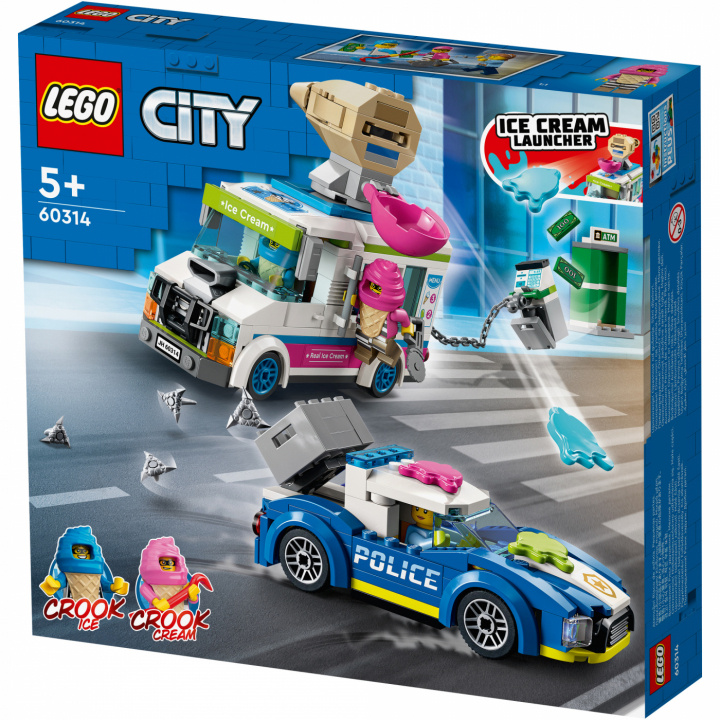 Lego City Police - Polisjakt efter glassbil in the group TOYS, KIDS & BABY PRODUCTS / Toys / Building toys / Lego at TP E-commerce Nordic AB (C02306)