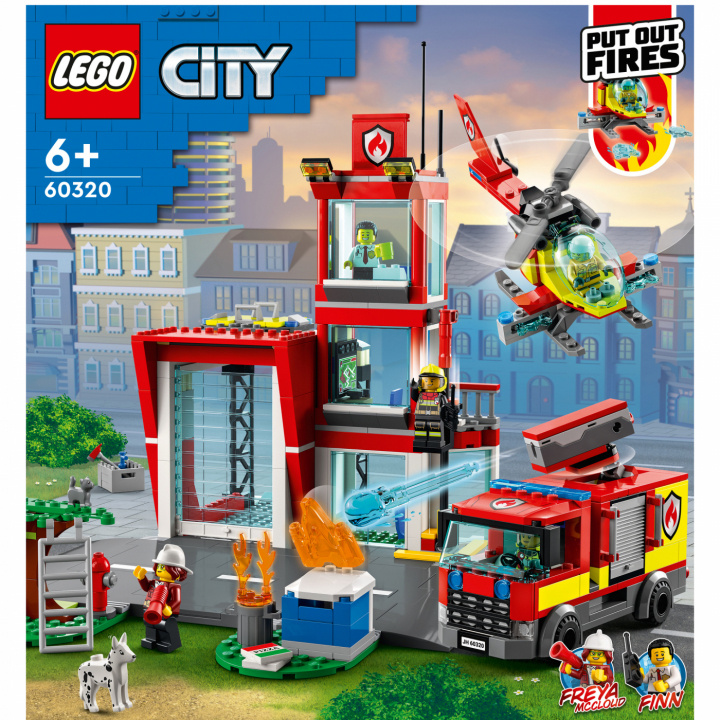 Lego City Fire - Brandstation in the group TOYS, KIDS & BABY PRODUCTS / Toys / Building toys / Lego at TP E-commerce Nordic AB (C02311)