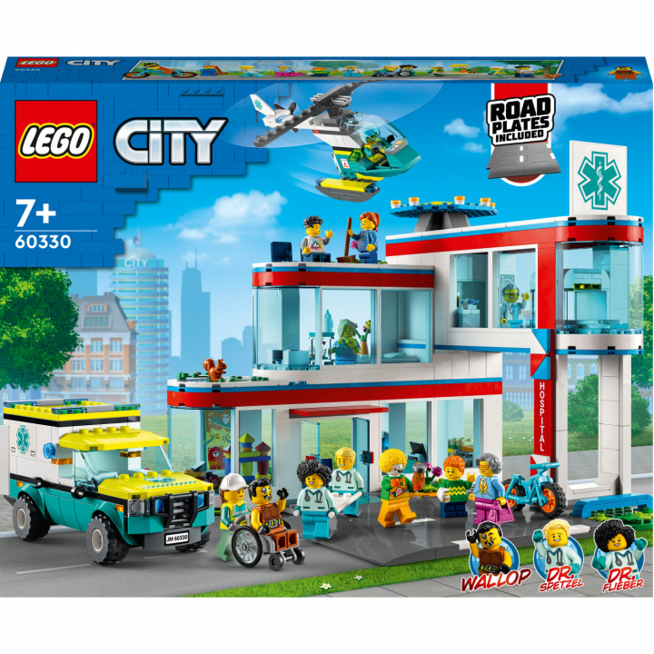 Lego My City - Sjukhus in the group TOYS, KIDS & BABY PRODUCTS / Toys / Building toys / Lego at TP E-commerce Nordic AB (C02317)
