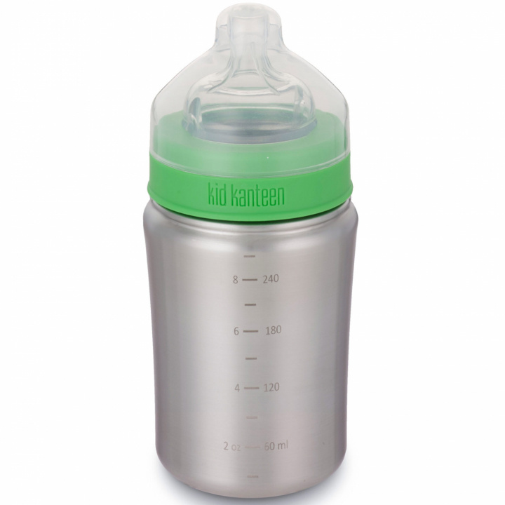Klean Kanteen Baby Bottle 266ml Brushed Stainless in the group TOYS, KIDS & BABY PRODUCTS / Eat & Drink / Baby bottle & Accessories at TP E-commerce Nordic AB (C02376)
