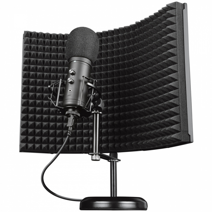 Trust GXT 259 Rudox Pro Mic with reflection filter in the group COMPUTERS & PERIPHERALS / Computer accessories / Microphones at TP E-commerce Nordic AB (C02391)