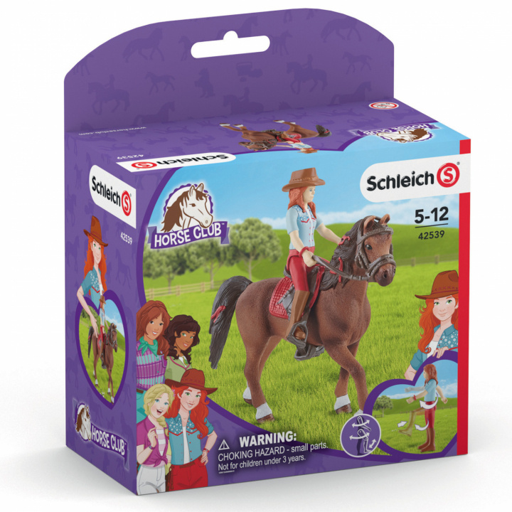 Schleich Horse Club Hannah & Cayenne in the group TOYS, KIDS & BABY PRODUCTS / Toys / Figures & Miniatures at TP E-commerce Nordic AB (C02406)