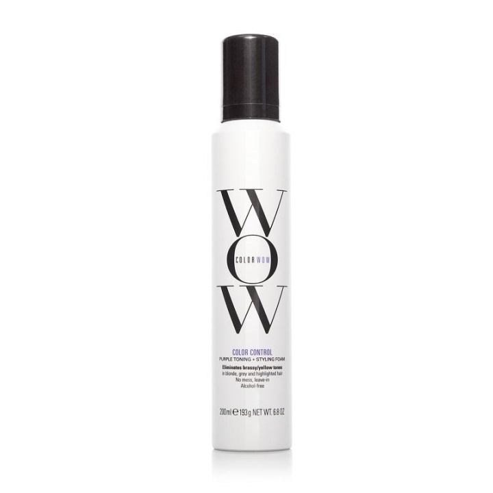 Color Wow Brass Banned Correct & Perfect Mousse -Blonde 200ml in the group BEAUTY & HEALTH / Hair & Styling / Hair styling / Hair mousse at TP E-commerce Nordic AB (C02465)