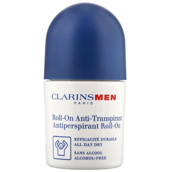 Clarins Men Anti-Perspirant Deo Roll-On 50ml in the group BEAUTY & HEALTH / Fragrance & Perfume / Deodorants / Deodorant for women at TP E-commerce Nordic AB (C02510)