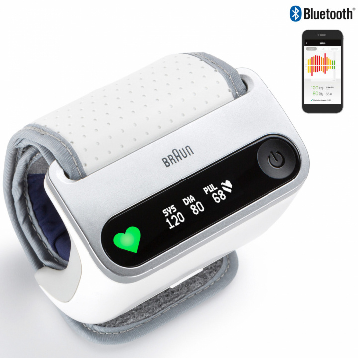 Braun Blodtrycksmätare iCheck 7 BPW4500 in the group BEAUTY & HEALTH / Health care / Blood pressure monitors at TP E-commerce Nordic AB (C02538)