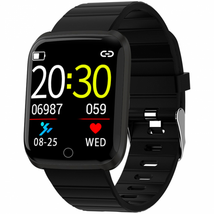 Denver Bluetooth Smart Watch, Svart in the group Sport, leisure & Hobby / Smartwatch & Activity trackers / Smartwatches at TP E-commerce Nordic AB (C02541)
