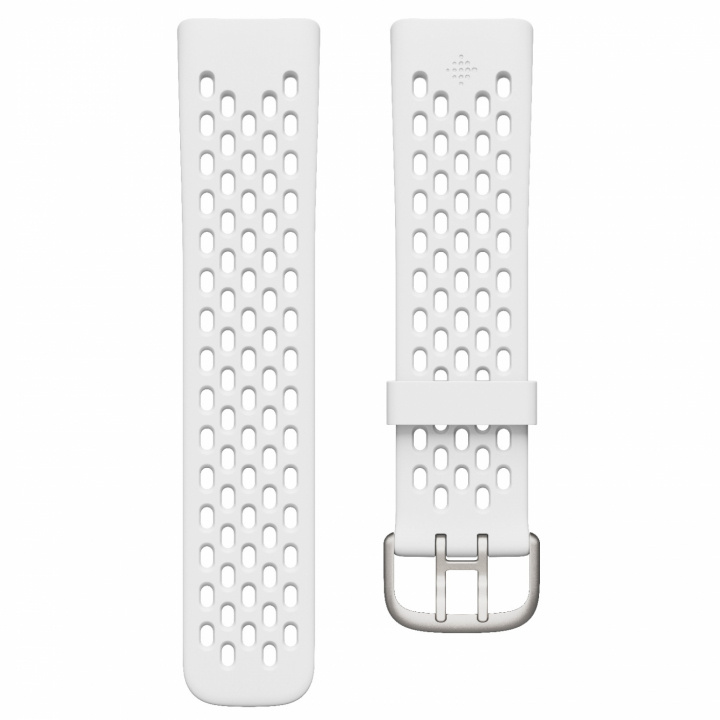 Charge 5, Sport Band Frost Whi in the group Sport, leisure & Hobby / Smartwatch & Activity trackers / Accessories at TP E-commerce Nordic AB (C02745)