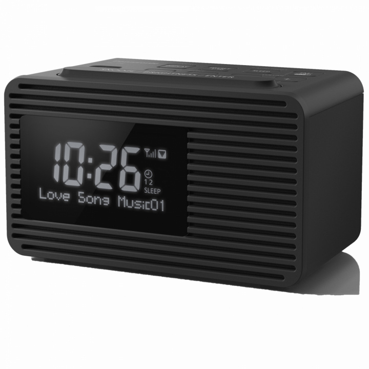 Clock Radio DAB+/USB in the group HOME ELECTRONICS / Audio & Picture / Home cinema, Hifi & Portable / Radio & Alarm clocks / Clock radio at TP E-commerce Nordic AB (C02754)