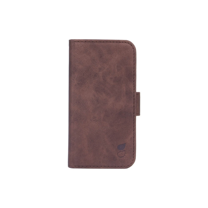 GEAR Wallet Case Brown - iPhone 12 Mini in the group SMARTPHONE & TABLETS / Phone cases / Apple / iPhone 12 Mini / Wallet Case at TP E-commerce Nordic AB (C02800)