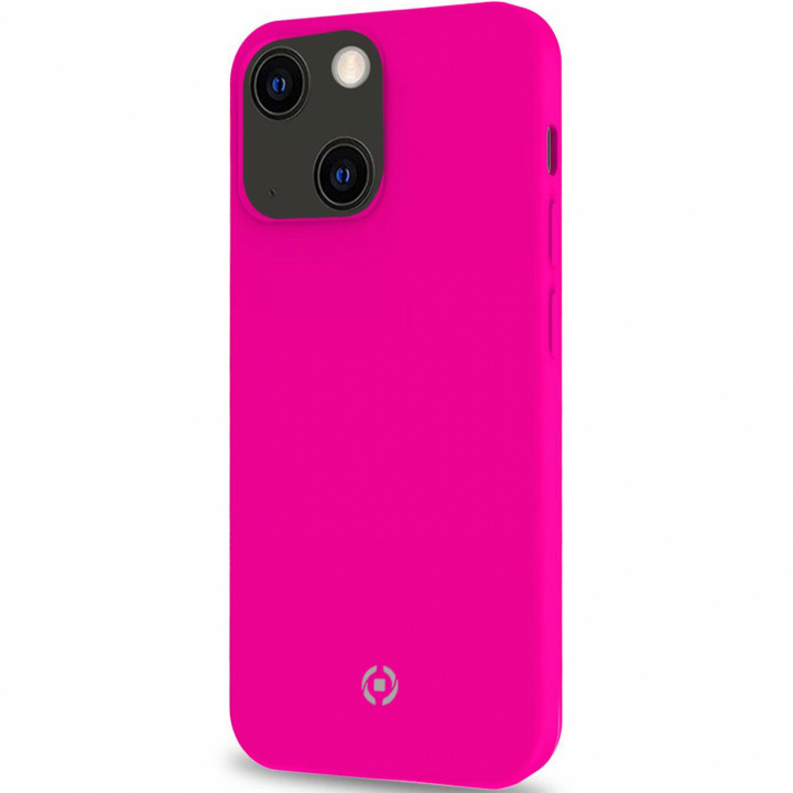 Celly Cromo Soft rubber case iPhone 13, Fluo Pink in the group SMARTPHONE & TABLETS / Phone cases / Apple / iPhone 13 / Cases at TP E-commerce Nordic AB (C02813)