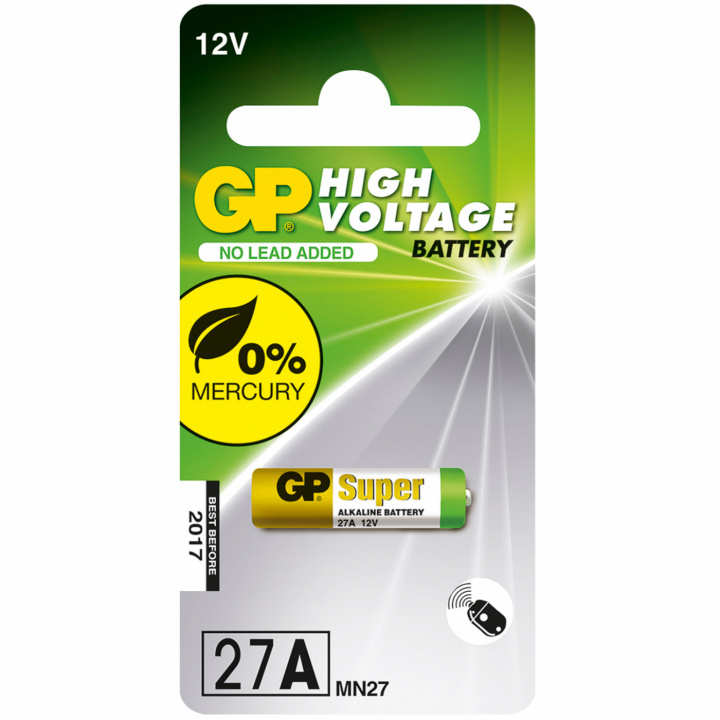 27A / 37AF / MN27 12V 1-pack in the group HOME ELECTRONICS / Batteries & Chargers / Batteries / Other at TP E-commerce Nordic AB (C02827)