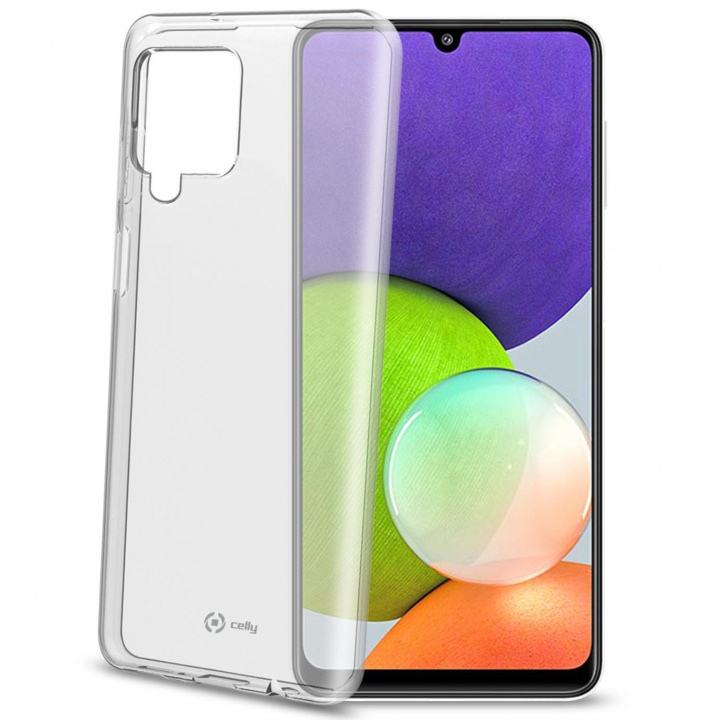 Celly Gelskin TPU Cover Galaxy A22 4G, Transparent in the group SMARTPHONE & TABLETS / Phone cases / Samsung at TP E-commerce Nordic AB (C02914)