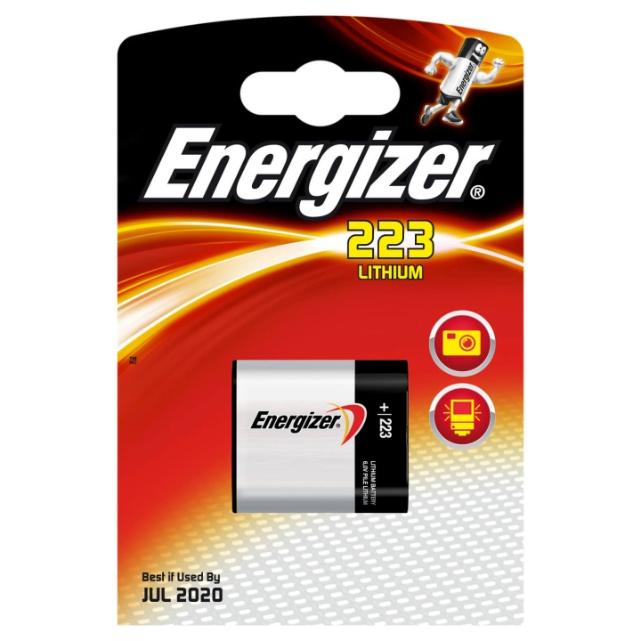 Energizer Photo Battery EL223 CRP2, Lit hium, Silver in the group HOME ELECTRONICS / Batteries & Chargers / Batteries / Other at TP E-commerce Nordic AB (C02957)
