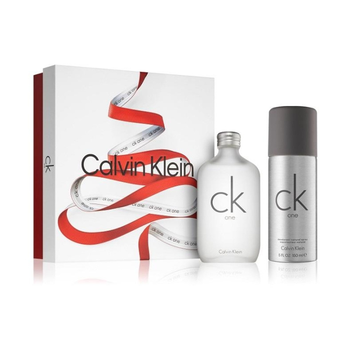 Giftset Calvin Klein Ck One Edt 100ml + Deo Spray 150ml in the group BEAUTY & HEALTH / Gift sets / Gift sets for him at TP E-commerce Nordic AB (C03095)