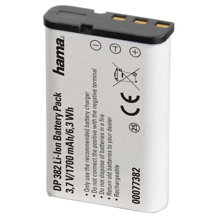 Hama DP 382 Li-Ion Battery for Cas io NP-90 in the group HOME ELECTRONICS / Photo & Video / Camera batteries at TP E-commerce Nordic AB (C03244)