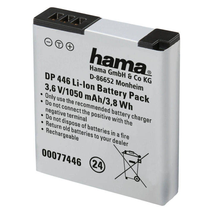 Hama Kamerabatteri Panansonic DMW-BCM13 Li-Ion 3,6V/1050mAh in the group HOME ELECTRONICS / Photo & Video / Camera batteries at TP E-commerce Nordic AB (C03251)