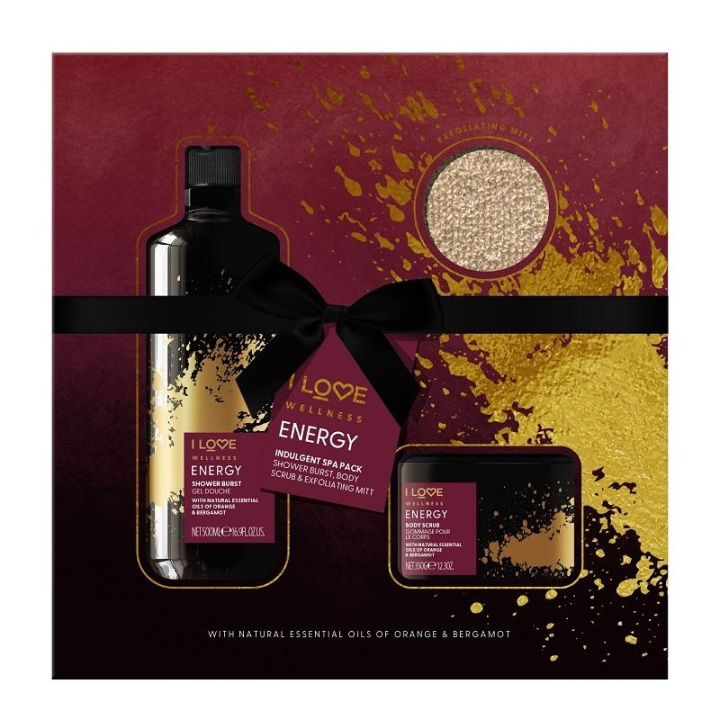 Giftset I Love Wellness Energy Indulgent Spa Pack in the group BEAUTY & HEALTH / Gift sets / Gift sets for her at TP E-commerce Nordic AB (C03359)