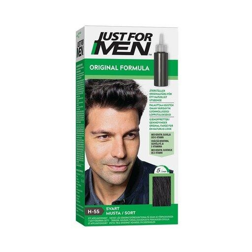 Just For Men Original Formula - Black H55 in the group BEAUTY & HEALTH / Hair & Styling / Beard care / Beard Dye at TP E-commerce Nordic AB (C03462)