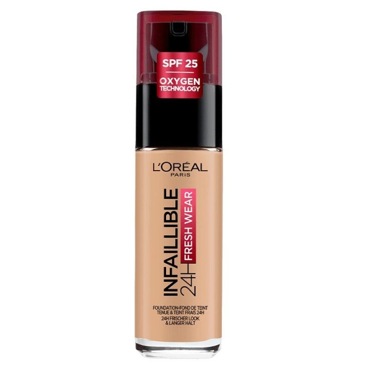 LOreal Paris Infallible 24H Fresh Wear 140 Golden Beige 30ml in the group BEAUTY & HEALTH / Makeup / Facial makeup / Foundation at TP E-commerce Nordic AB (C03535)
