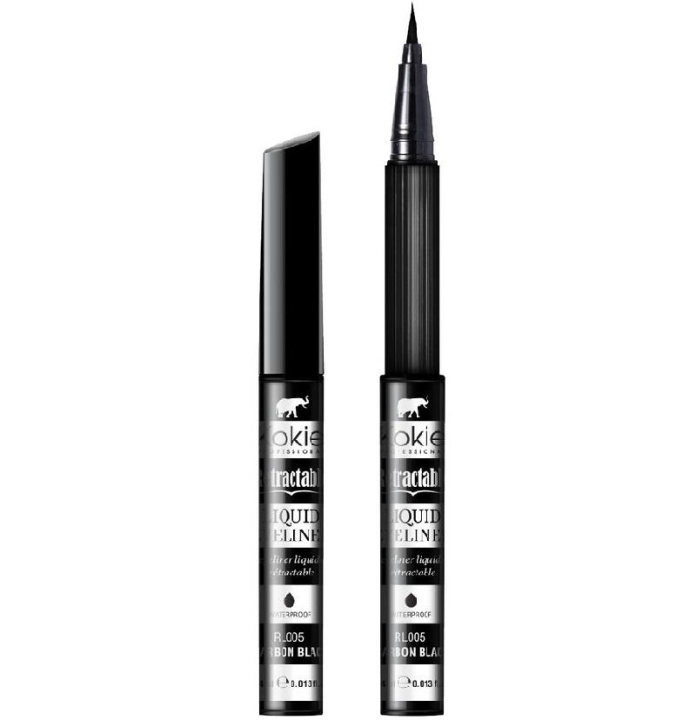 Kokie Retractable Liquid Eyeliner Ultimate Black in the group BEAUTY & HEALTH / Makeup / Eyes & Eyebrows / Eyeliner / Kajal at TP E-commerce Nordic AB (C03556)