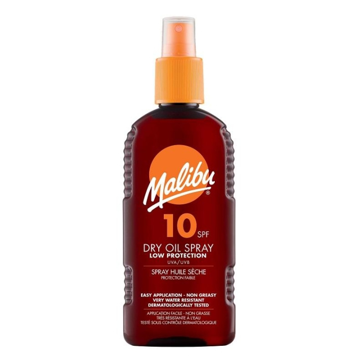 Malibu Dry Oil Spray SPF10 200ml in the group BEAUTY & HEALTH / Skin care / Tanning / Sunscreen at TP E-commerce Nordic AB (C03715)