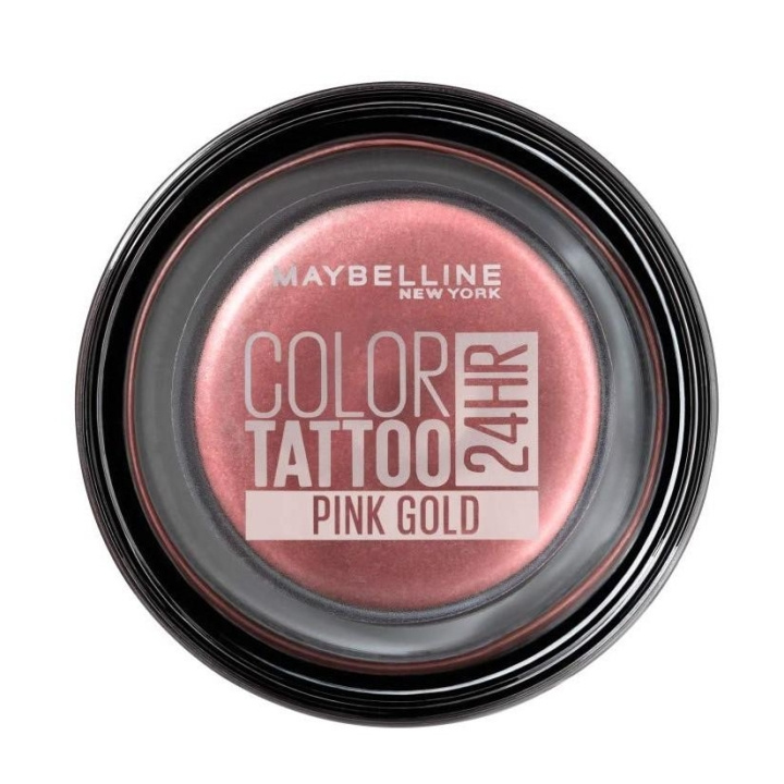Maybelline Color Tattoo 24H Cream Eyeshadow - Pink Gold in the group BEAUTY & HEALTH / Makeup / Eyes & Eyebrows / Eye shadows at TP E-commerce Nordic AB (C03781)