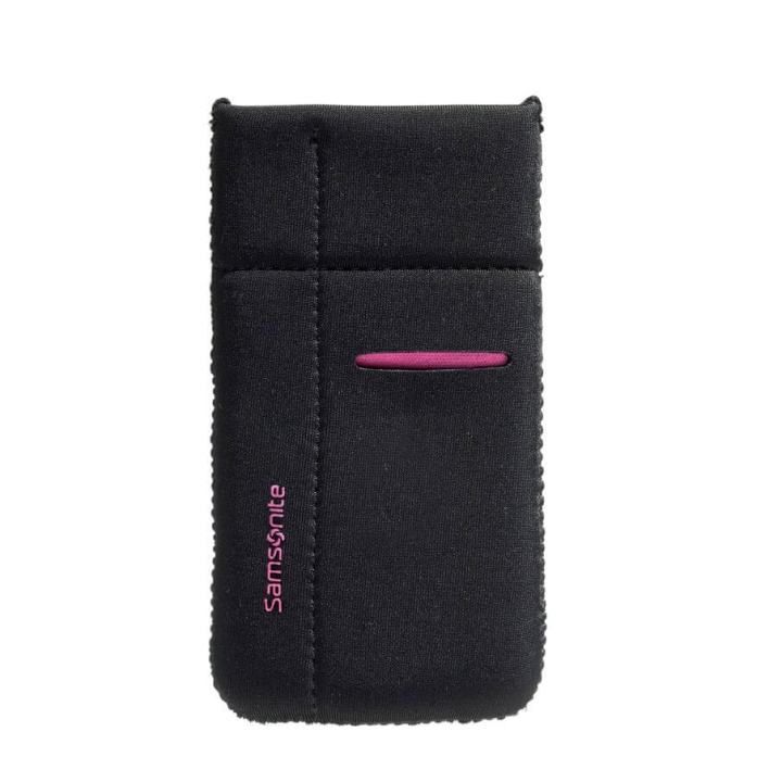 SAMSONITE Mobile Bag Airglow Neoprene Medium Pink in the group SMARTPHONE & TABLETS / Phone cases / Universal protection / Wallet Case at TP E-commerce Nordic AB (C03847)