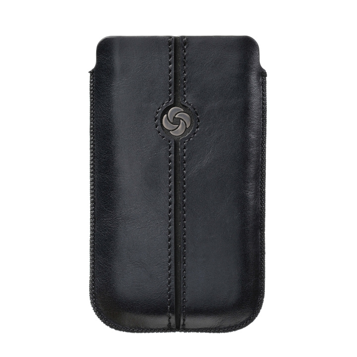 Samsonite Mobile Bag Dezir Leather Medium Black in the group SMARTPHONE & TABLETS / Phone cases / Universal protection / Wallet Case at TP E-commerce Nordic AB (C03879)