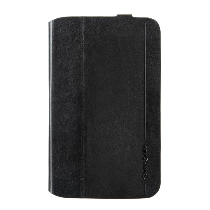 Samsonite Tabletfodr. SAM Tab3 7tum Svart Eco-Läder in the group SMARTPHONE & TABLETS / Tablet cases / Samsung tablets at TP E-commerce Nordic AB (C03881)
