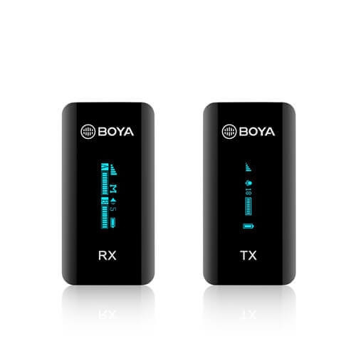 BOYA Wireless Microphone x1 BY-XM6-S1 Ultra Compact 2.4GHz in the group HOME ELECTRONICS / Audio & Picture / Handheld Microphones at TP E-commerce Nordic AB (C03894)