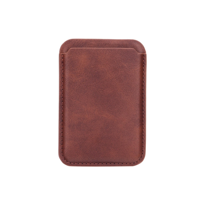 Onsala Magnetic Cardholder Brown iPhone 12 and later in the group SMARTPHONE & TABLETS / Other accessories / Other at TP E-commerce Nordic AB (C03928)