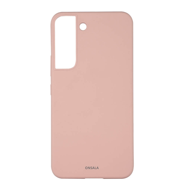 Onsala Phone Case Silicone Sand Pink - Samsung S22 in the group SMARTPHONE & TABLETS / Phone cases / Samsung at TP E-commerce Nordic AB (C03990)