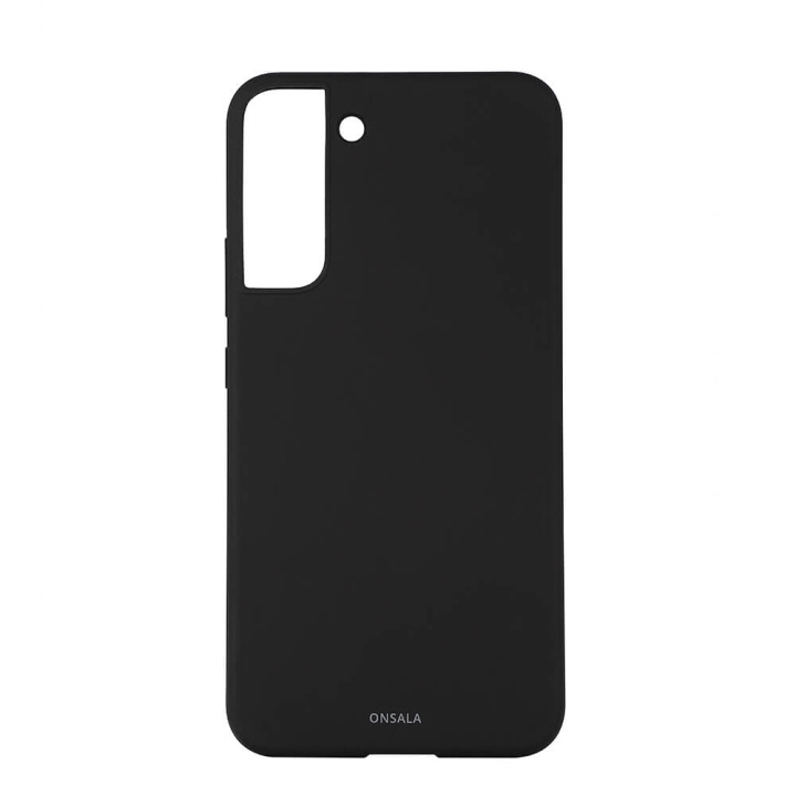 ONSALA Phone Case Silicone Black - Samsung S22+ in the group SMARTPHONE & TABLETS / Phone cases / Samsung at TP E-commerce Nordic AB (C03991)