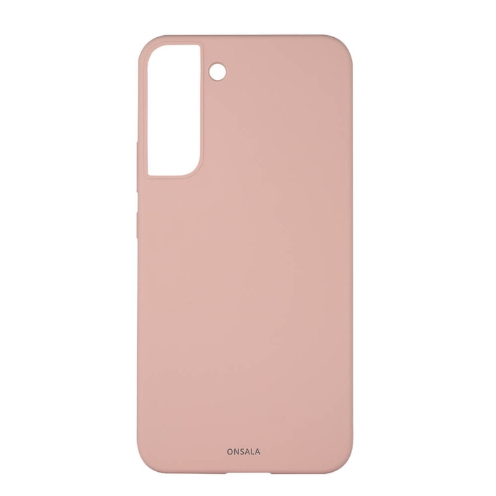 Onsala Phone Case Silicone Sand Pink - Samsung S22+ in the group SMARTPHONE & TABLETS / Phone cases / Samsung at TP E-commerce Nordic AB (C03992)
