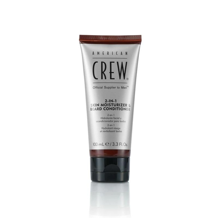 American Crew 2 In 1 Skin Moisturizer And Beard Conditioner 100ml in the group BEAUTY & HEALTH / Hair & Styling / Beard care / Beard balm at TP E-commerce Nordic AB (C04117)