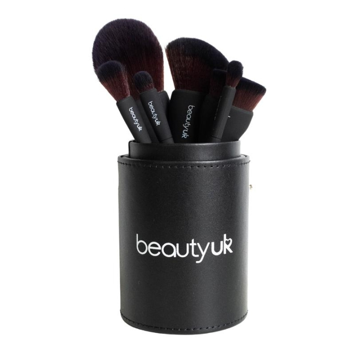 Beauty UK Brush Set And Holder in the group BEAUTY & HEALTH / Makeup / Tools & Make up set / Brushes at TP E-commerce Nordic AB (C04161)