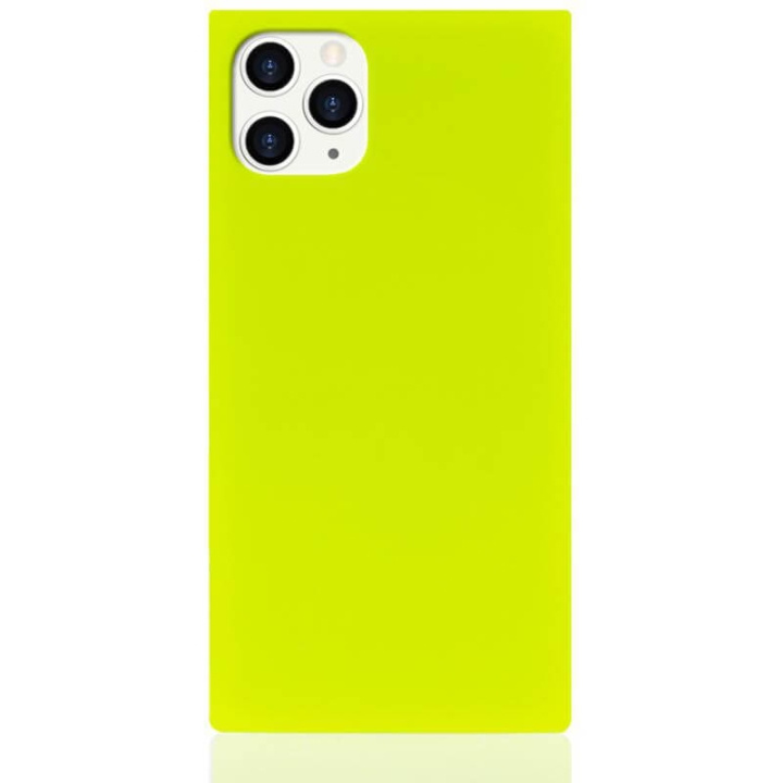 IDECOZ Mobilecover Neon Yellow iPhone 11 Pro Max in the group SMARTPHONE & TABLETS / Phone cases / Apple / iPhone 11 Pro Max / Cases at TP E-commerce Nordic AB (C04177)