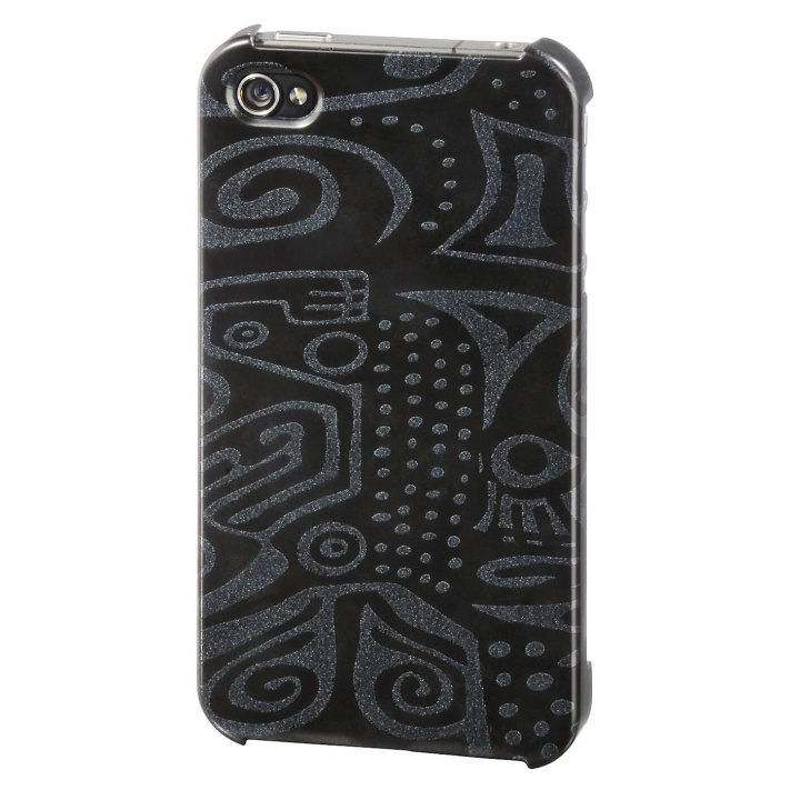 Hama iPhone 4 skal 3D svart Hårdplast in the group SMARTPHONE & TABLETS / Phone cases / Apple / Older Apple models at TP E-commerce Nordic AB (C04185)