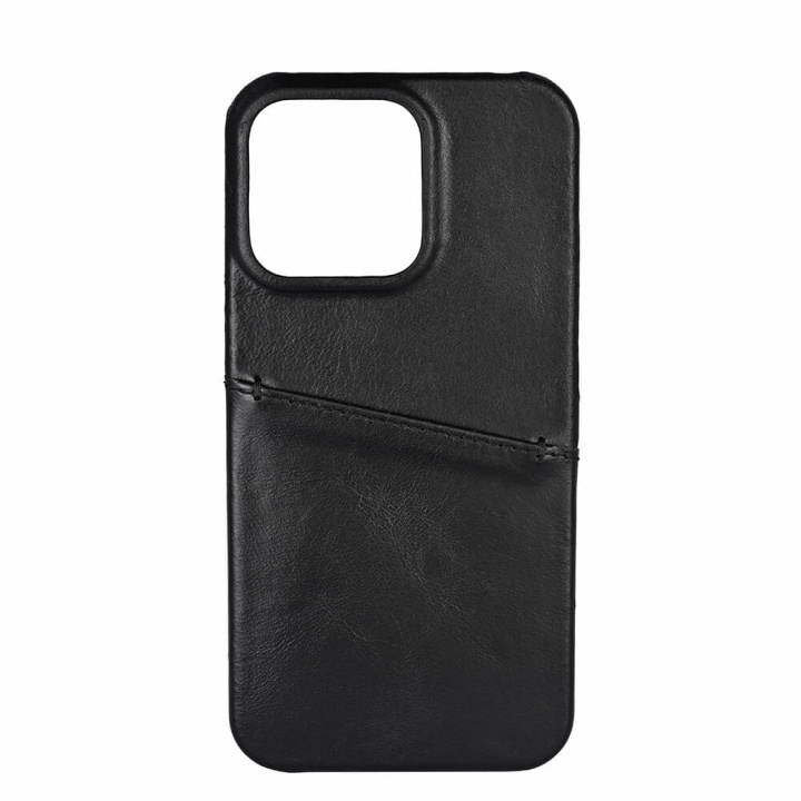 Buffalo Phone Case Leather Black - iPhone 13 Pro in the group SMARTPHONE & TABLETS / Phone cases / Apple / iPhone 13 / Cases at TP E-commerce Nordic AB (C04196)