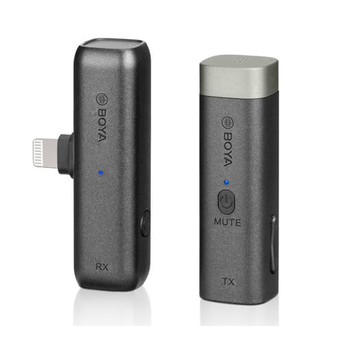 BOYA Mikrofon Smartphone Trådlös x1 BY-WM3D Lightning in the group SMARTPHONE & TABLETS / Other accessories / Gadgets at TP E-commerce Nordic AB (C04203)