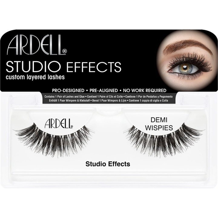 Ardell Studio Effects Demi Wispies in the group BEAUTY & HEALTH / Makeup / Eyes & Eyebrows / False eyelashes at TP E-commerce Nordic AB (C04232)
