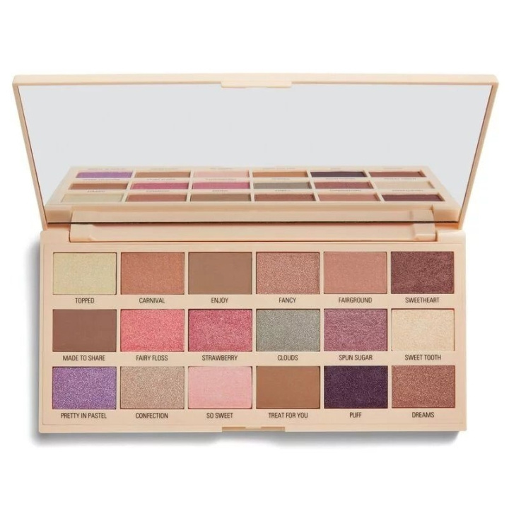 Makeup Revolution Chocolate Palette - Cotton Candy in the group BEAUTY & HEALTH / Makeup / Eyes & Eyebrows / Eye shadows at TP E-commerce Nordic AB (C04239)