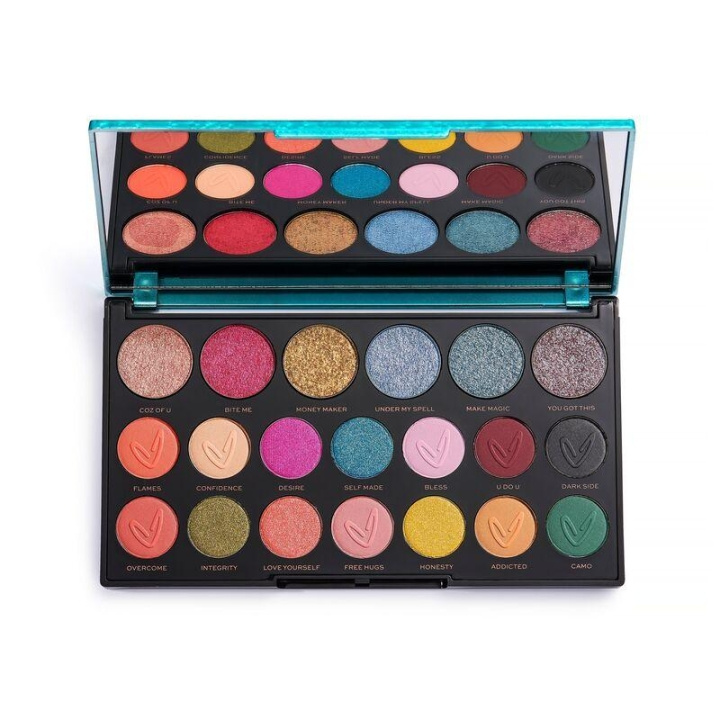 Makeup Revolution X Carmi Make Magic Palette in the group BEAUTY & HEALTH / Makeup / Eyes & Eyebrows / Eye shadows at TP E-commerce Nordic AB (C04289)